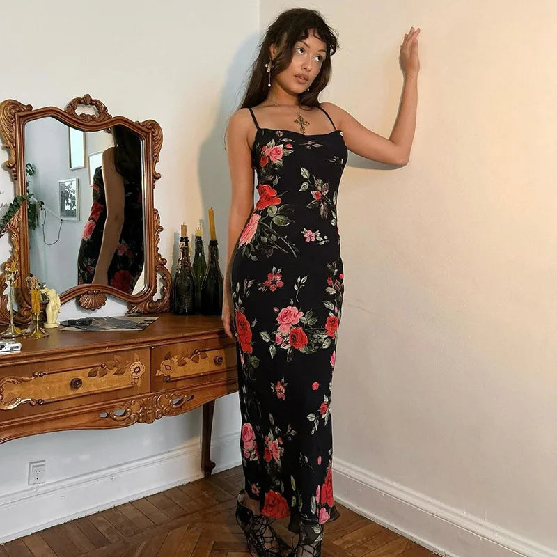 Floral Elegance Bodycon Dress™