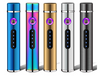 Electric Metal Lighters Smoking Windproof Dual Plasma Rechargeable USB Lighter