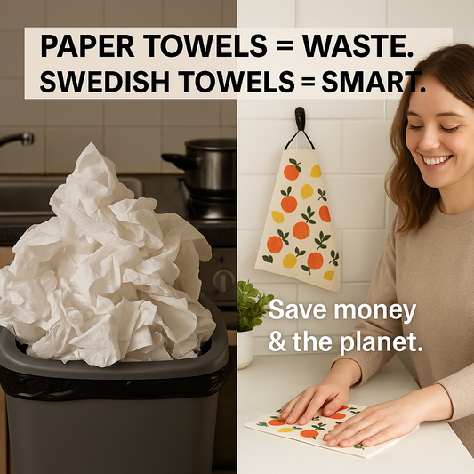 3 pcs Swedish Paper Towels