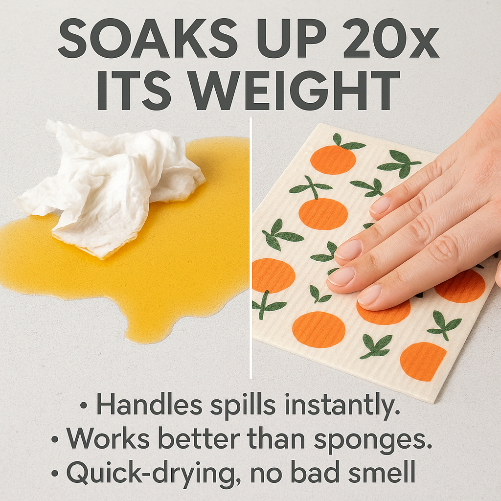 3 pcs Swedish Paper Towels