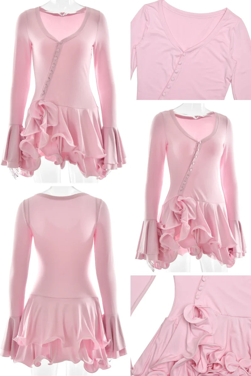 Velina Button Flare