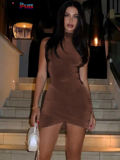 Rogue Ruffle Mini Dress