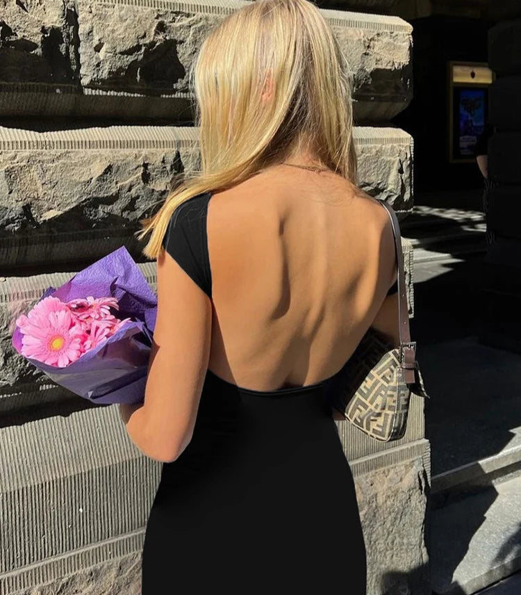 Elegant Backless Maxi Dress™
