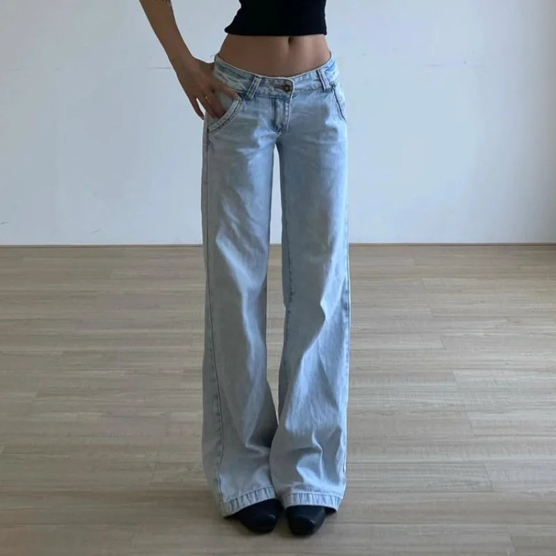 Vintage Chic Low Waist Jeans™