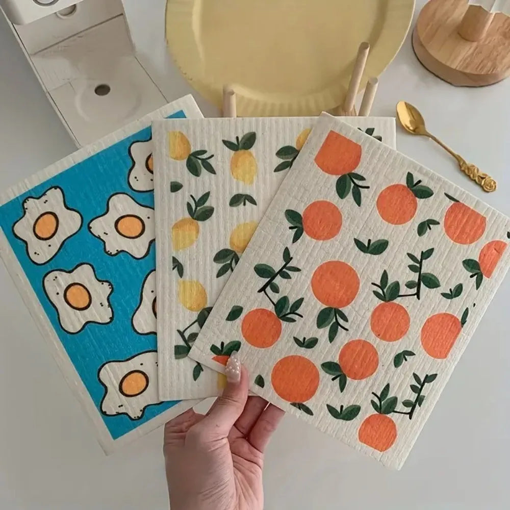 3 pcs Swedish Paper Towels