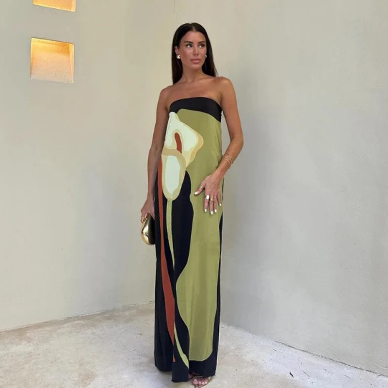 Belize Nice Backless Long Dress