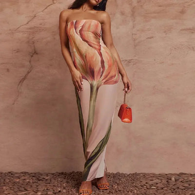 Belize Nice Backless Long Dress