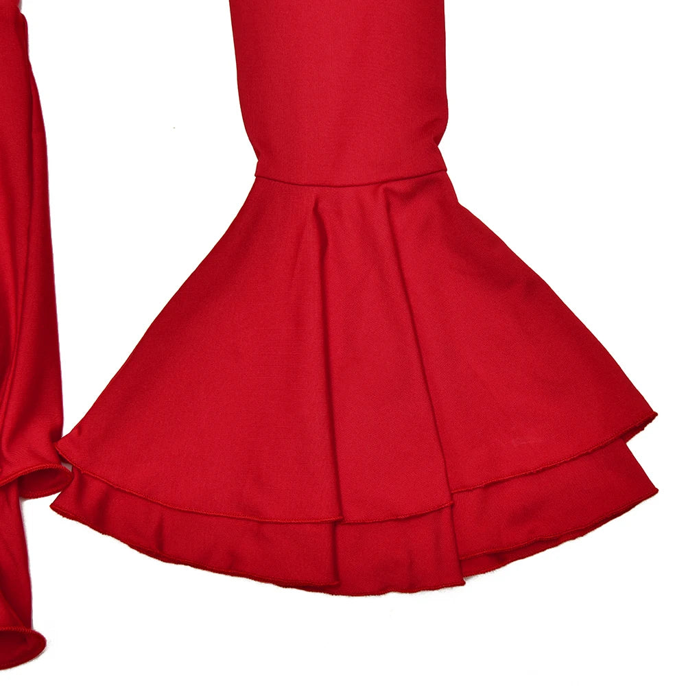 Velina Button Flare