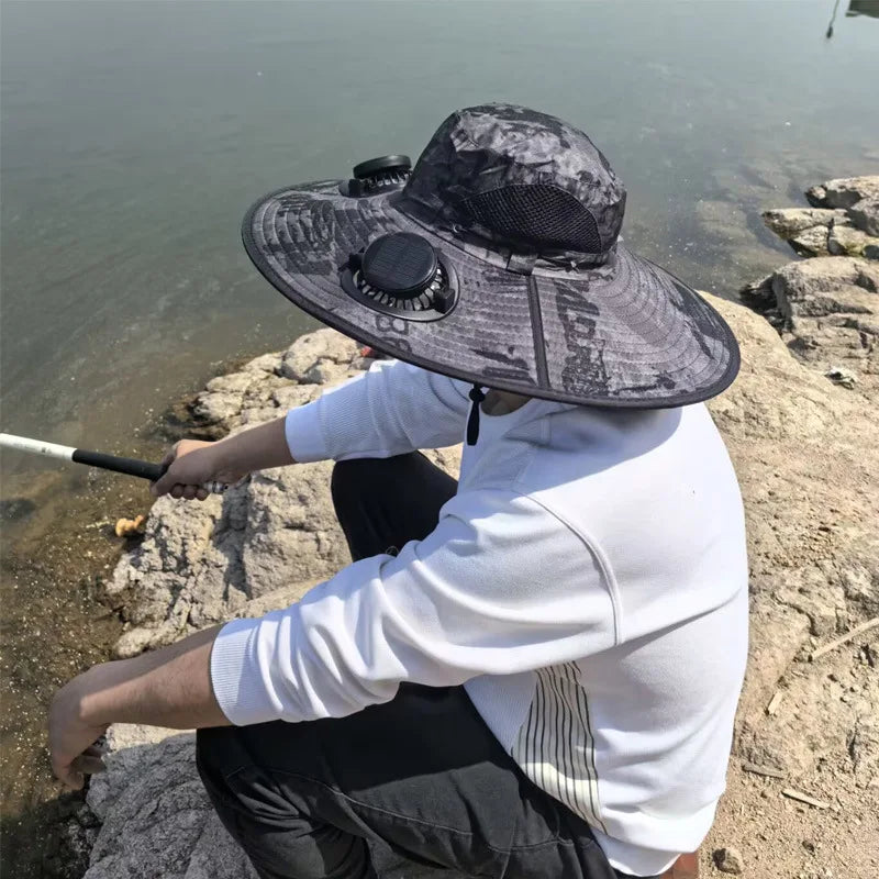 AdventureShield™ UV Protection Hat with Fan™