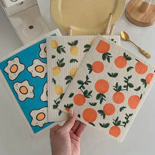 3 pcs Swedish Paper Towels