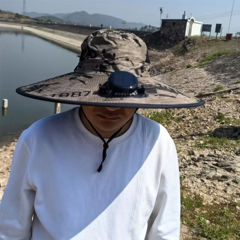 AdventureShield™ UV Protection Hat with Fan™