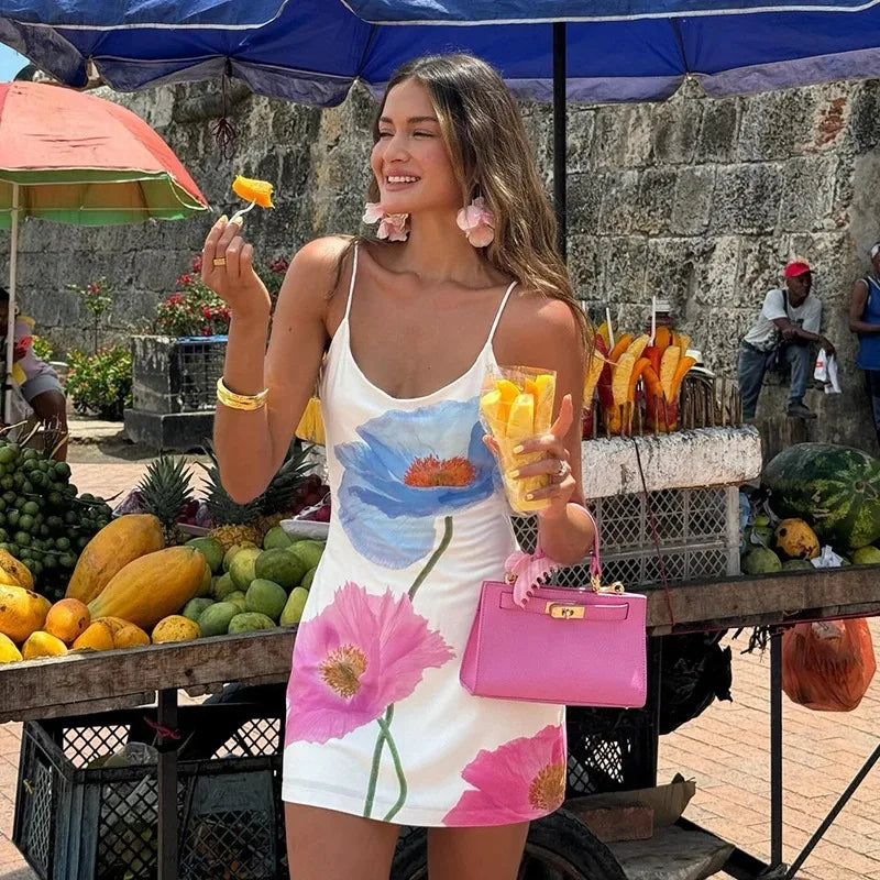 Sunkissed Edge Mini Dress