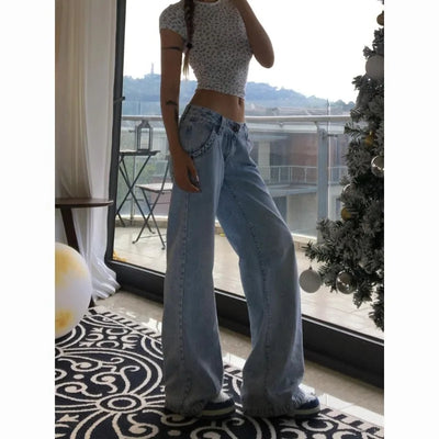 Vintage Chic Low Waist Jeans™