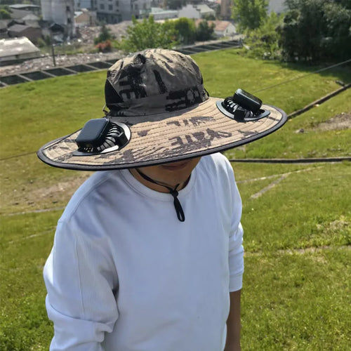 AdventureShield™ UV Protection Hat with Fan™