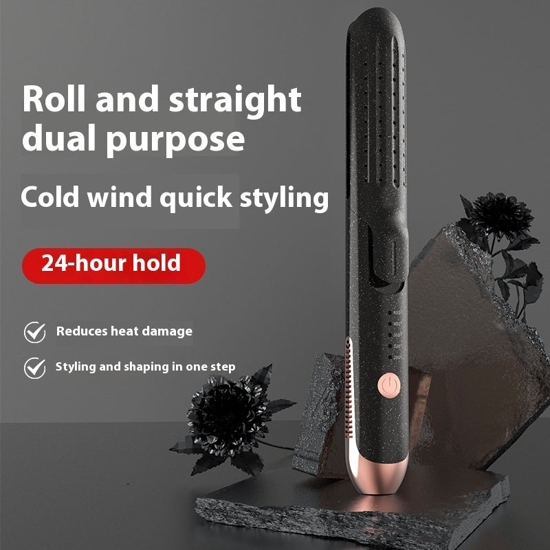 Cold Air Hair Curler For Curling Or Straightening Two-in-one