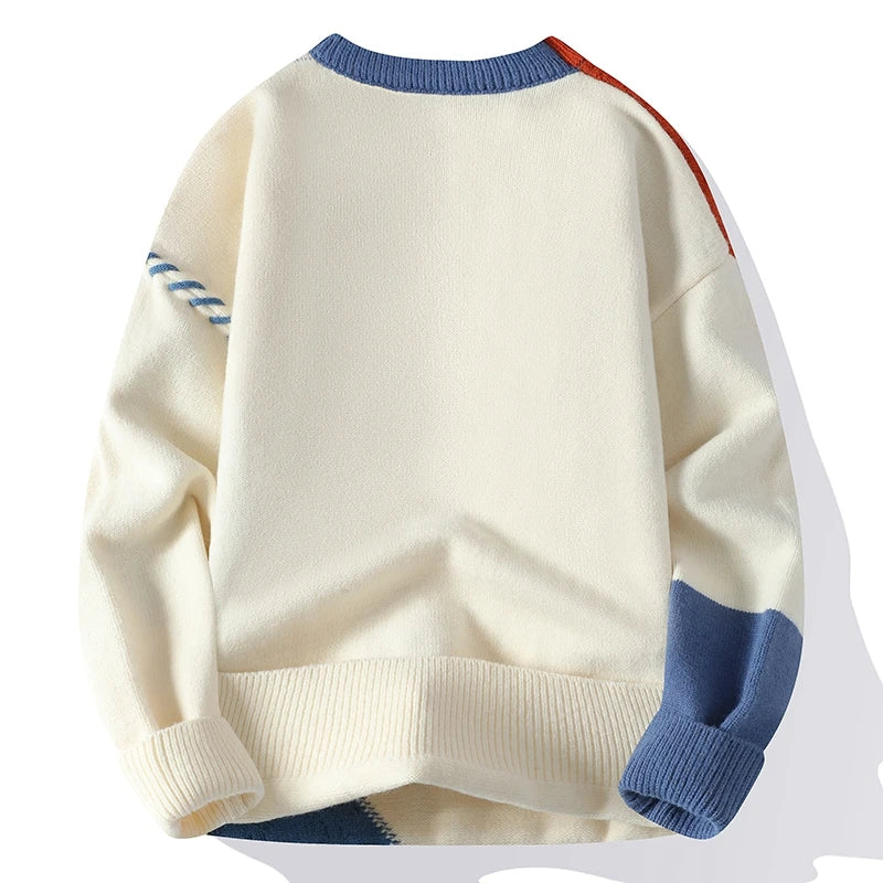 Cozy Color Block Sweater