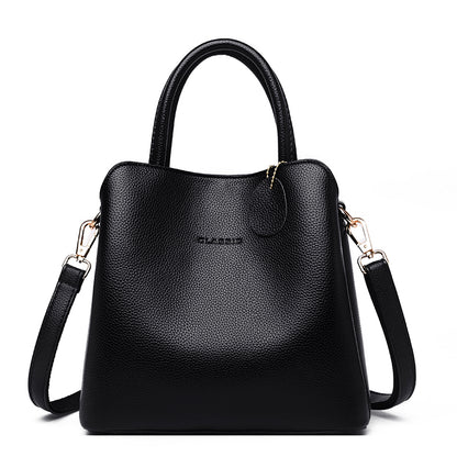 Luxury Brand Women Handbags Designer Shoulder Bags Leather Handbags Three-layer Pocket Crossbody Bags For Women 2022 Tote Bag