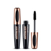 The mascara is thick, long, curled, waterproof and sweat-proof