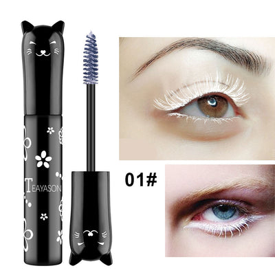 Color Mascara Blue Purple  White Purple