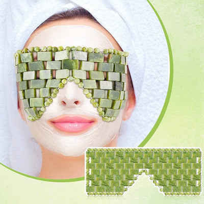 LeilaLauer Alleviate Jade Eye Mask