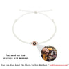 Personalized Circle Photo Bracelet