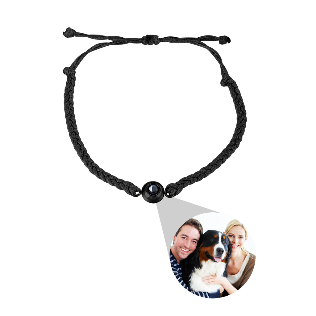 Personalized Circle Photo Bracelet