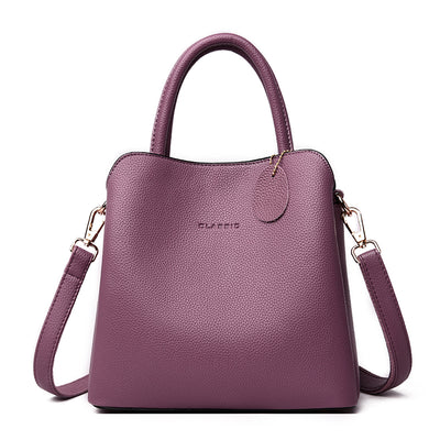 Luxury Brand Women Handbags Designer Shoulder Bags Leather Handbags Three-layer Pocket Crossbody Bags For Women 2022 Tote Bag